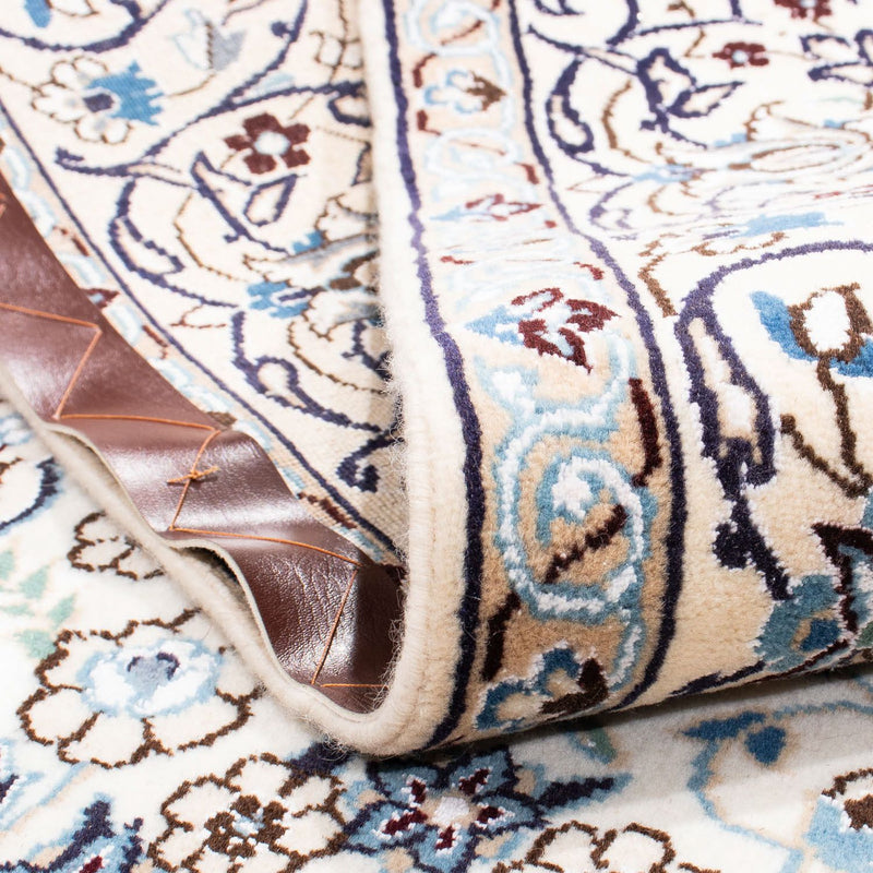 Perzisch tapijt - Nain - Koninklijk vierkant  - 205 x 198 cm - beige