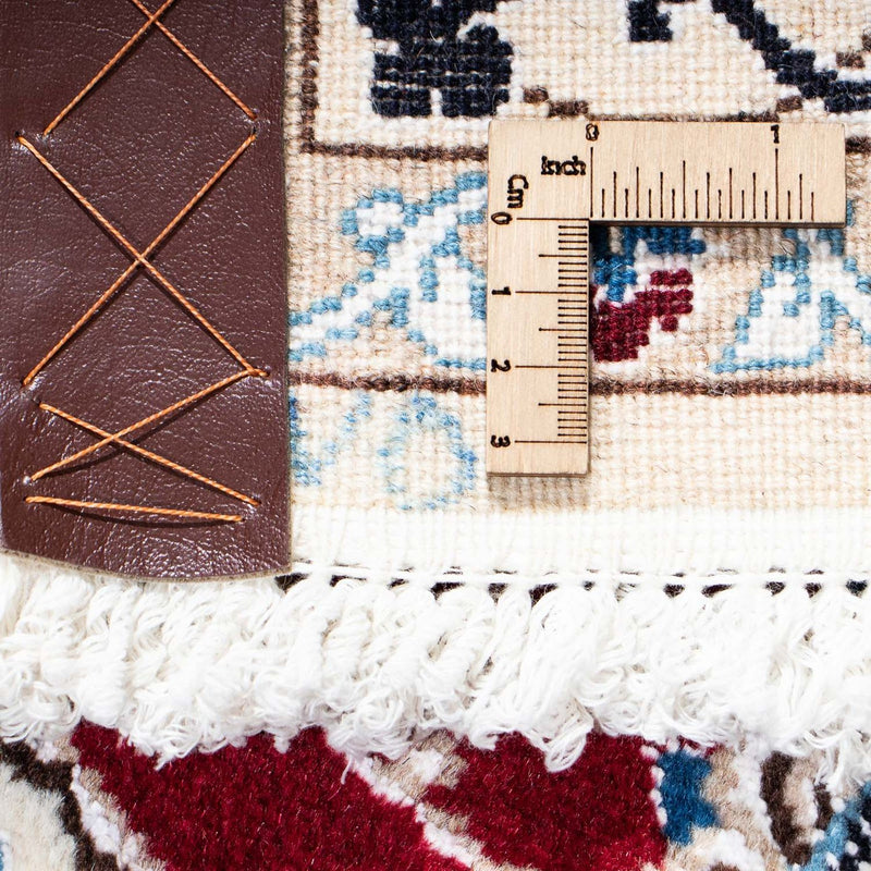 Perzisch tapijt - Nain - Koninklijk - 187 x 112 cm - donkerrood