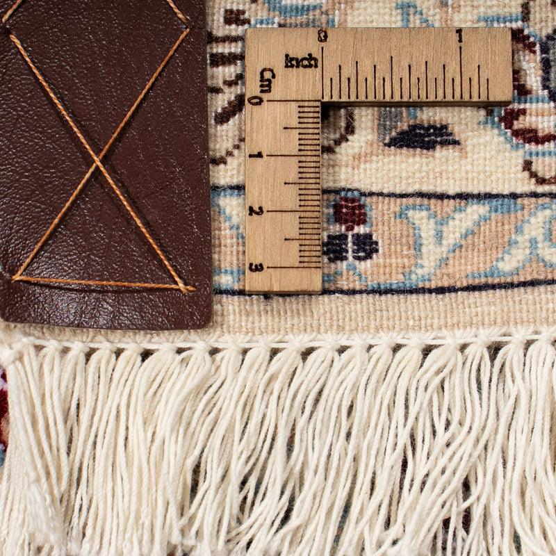 Perzisch tapijt - Nain - Premium vierkant  - 204 x 193 cm - beige