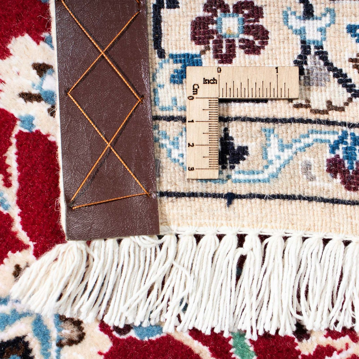 Perzisch tapijt - Nain - Koninklijk - 173 x 107 cm - rood