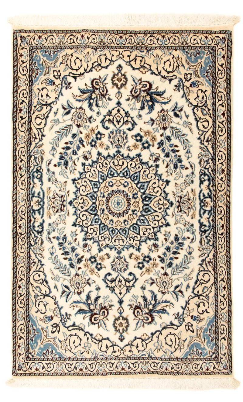 Perzisch tapijt - Nain - Koninklijk - 130 x 83 cm - beige