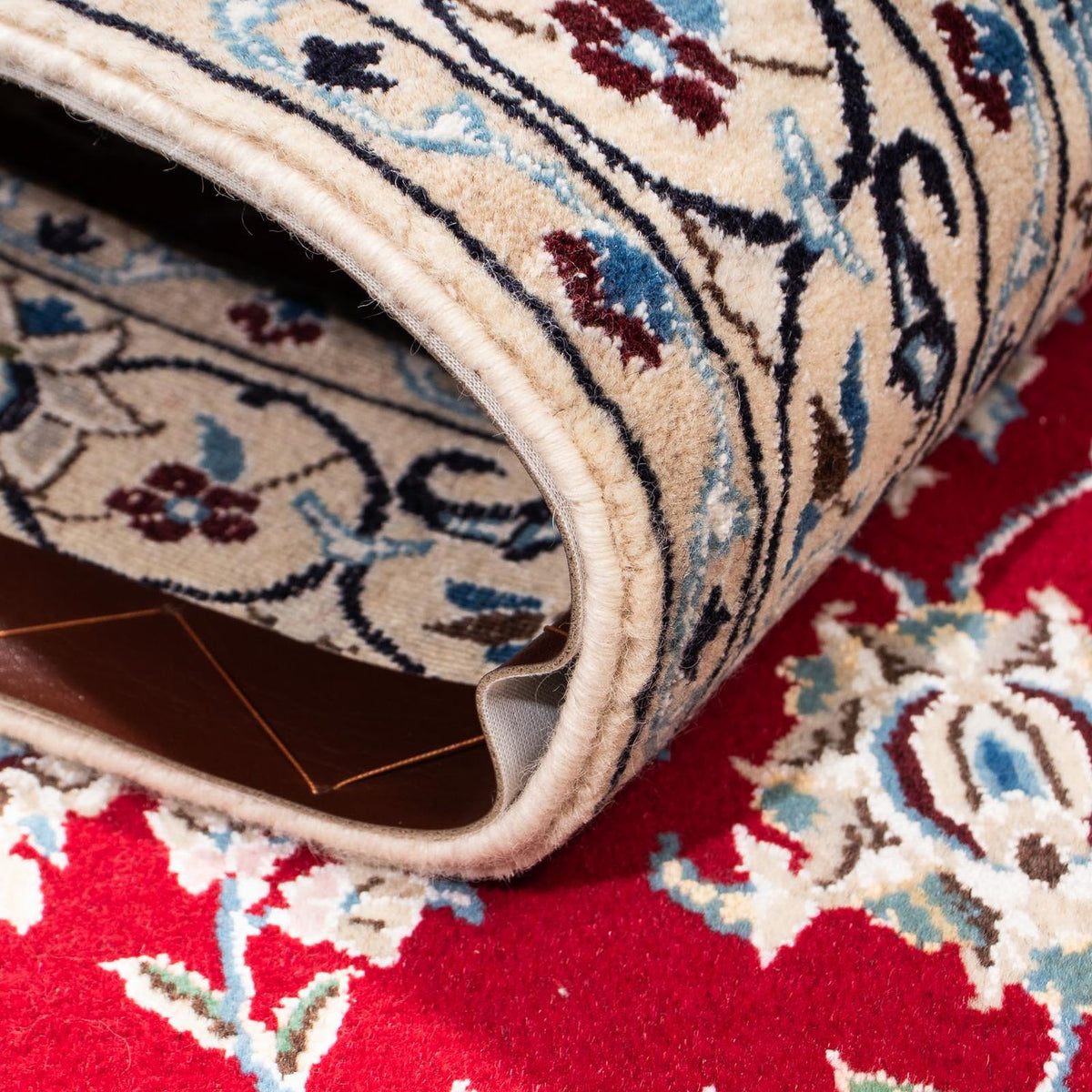 Perzisch tapijt - Nain - Koninklijk - 170 x 108 cm - rood