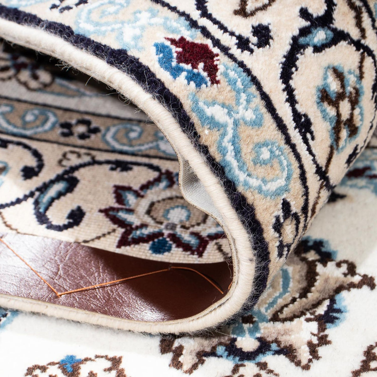 Perzisch tapijt - Nain - Koninklijk - 172 x 110 cm - beige