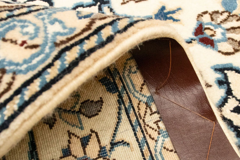 Perzisch tapijt - Nain - Koninklijk - 134 x 88 cm - beige