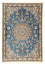 Perzisch tapijt - Nain - Koninklijk - 125 x 88 cm - blauw