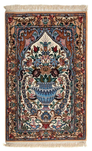 Perzisch tapijt - Isfahan - Premium - 108 x 69 cm - veelkleurig