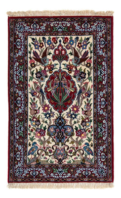 Perzisch tapijt - Isfahan - Premium - 105 x 67 cm - donkerrood