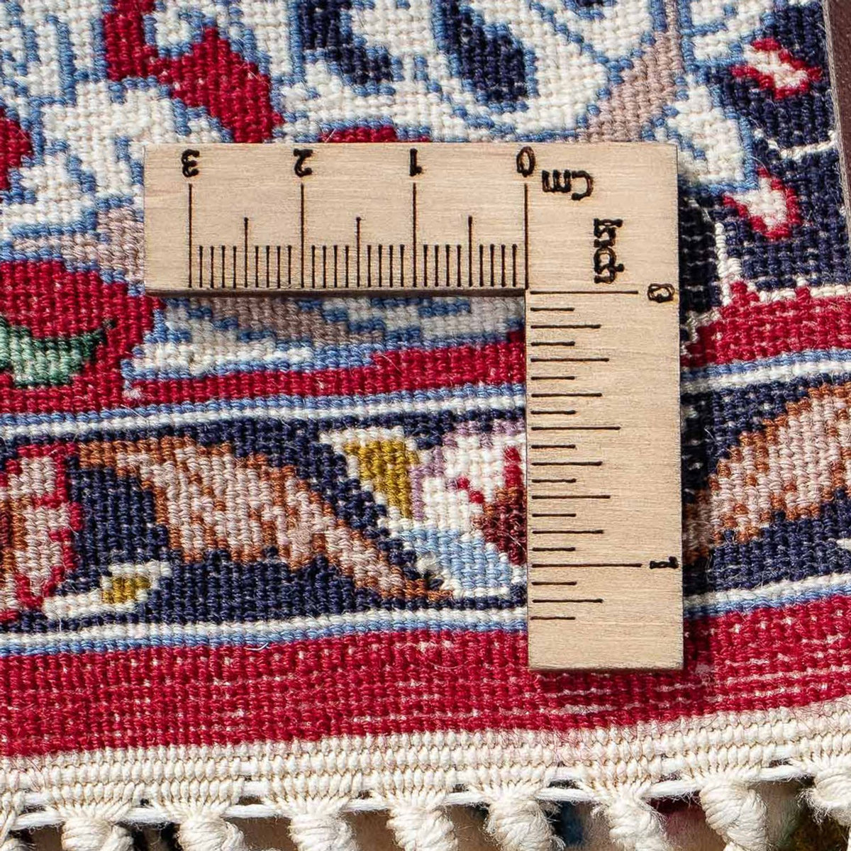 Perzisch tapijt - Isfahan - Premium - 105 x 67 cm - donkerrood