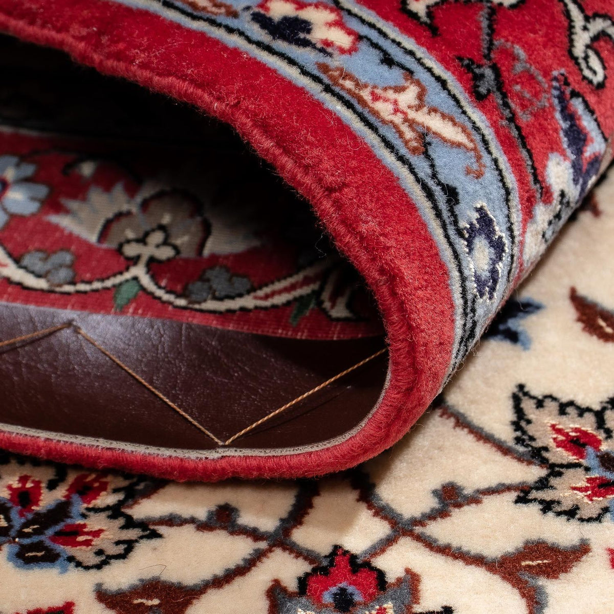 Perzisch tapijt - Isfahan - Premium - 120 x 84 cm - donkerrood