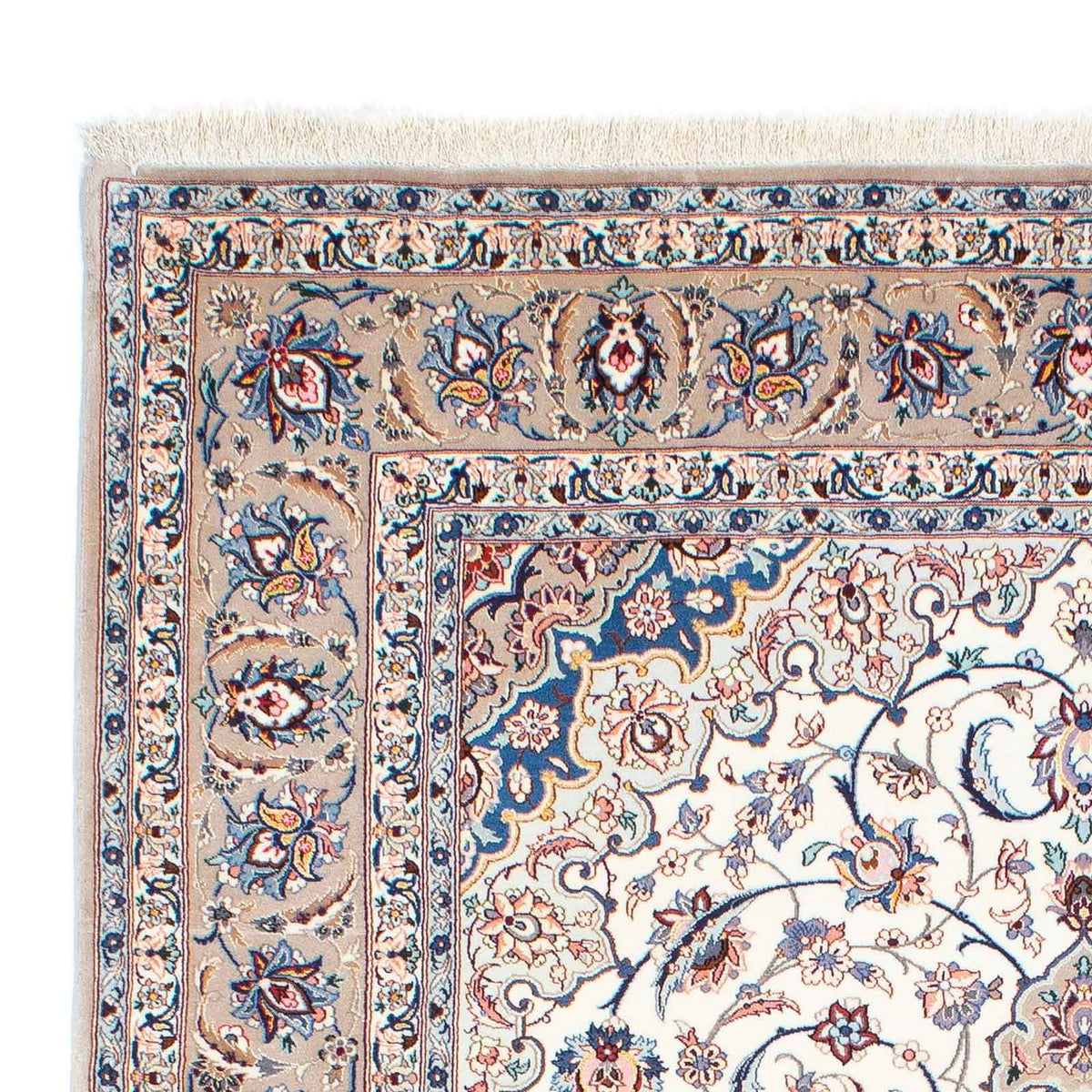 Perzisch tapijt - Isfahan - Premium - 228 x 156 cm - beige