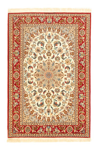 Perzisch tapijt - Isfahan - Premium - 163 x 109 cm - beige