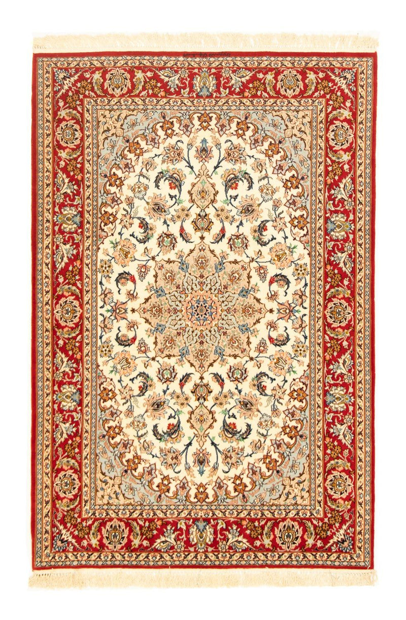 Perzisch tapijt - Isfahan - Premium - 163 x 109 cm - beige