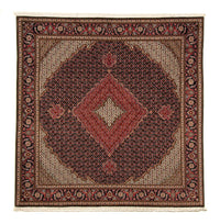 Perzisch tapijt - Tabriz vierkant  - 203 x 202 cm - donkerblauw