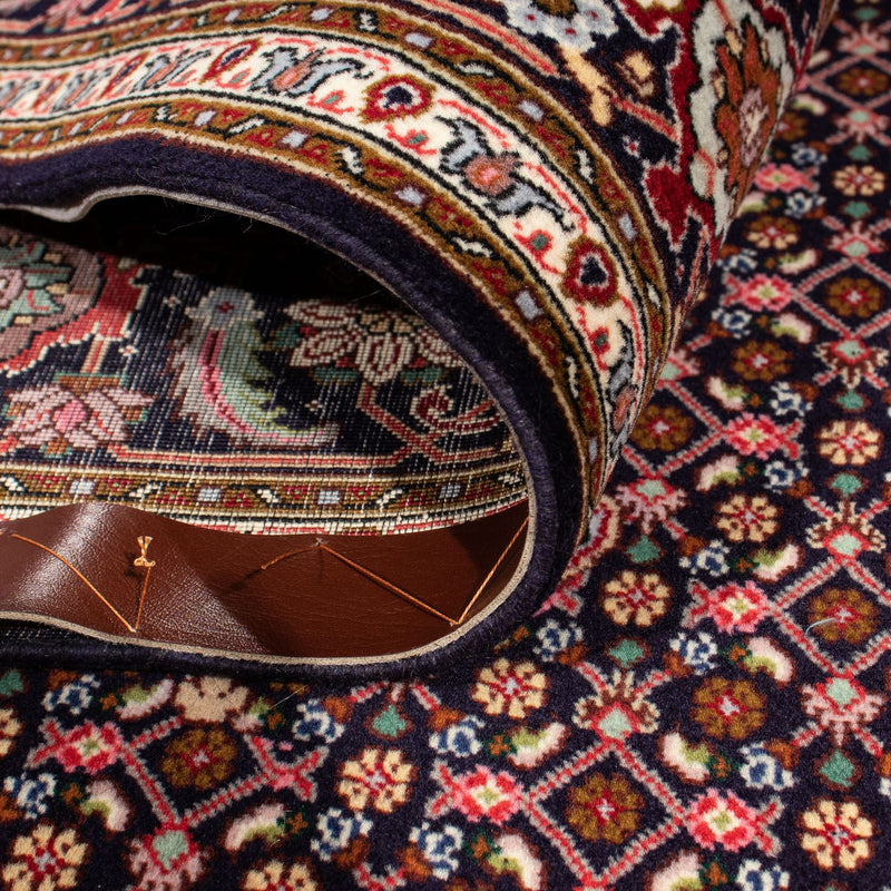 Perzisch tapijt - Tabriz vierkant  - 203 x 202 cm - donkerblauw