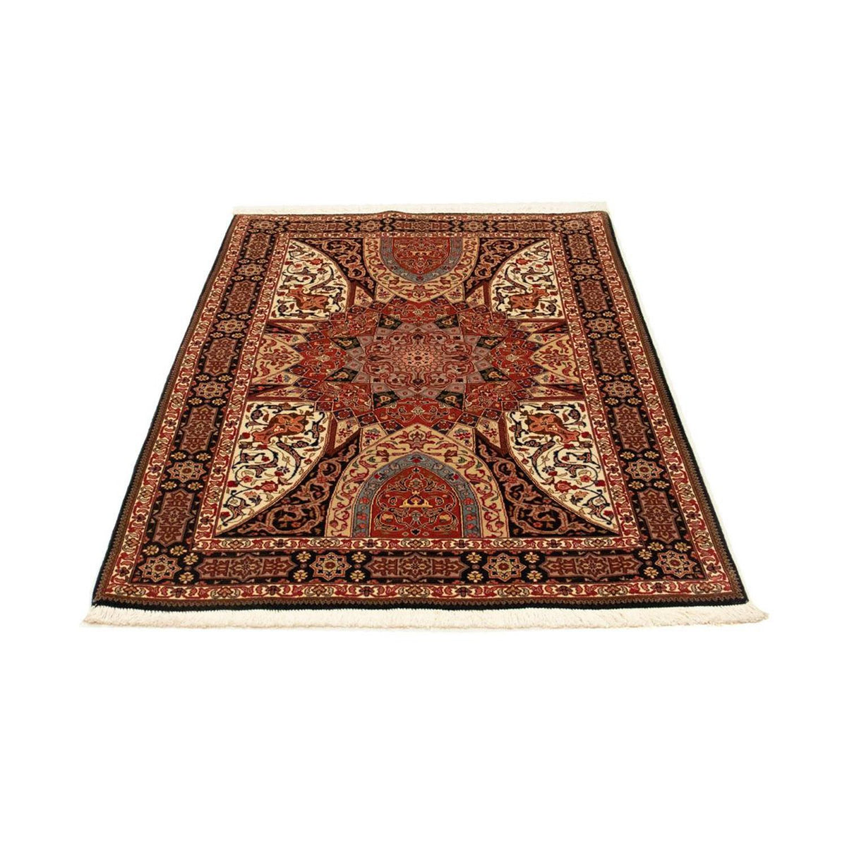 Perzisch tapijt - Tabriz - Royal - 160 x 103 cm - veelkleurig