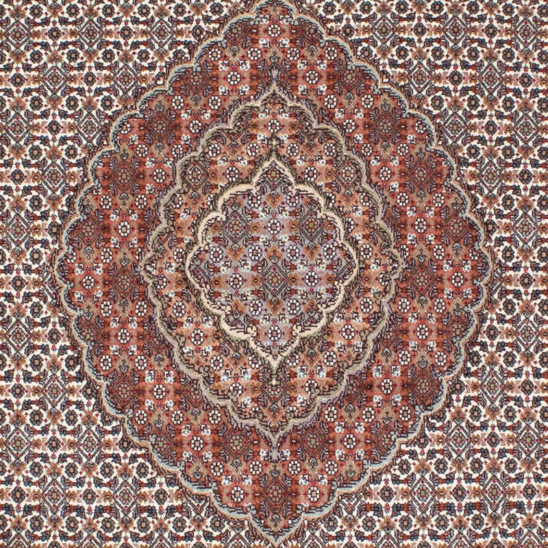 Perzisch tapijt - Tabriz - 212 x 153 cm - lichtbruin