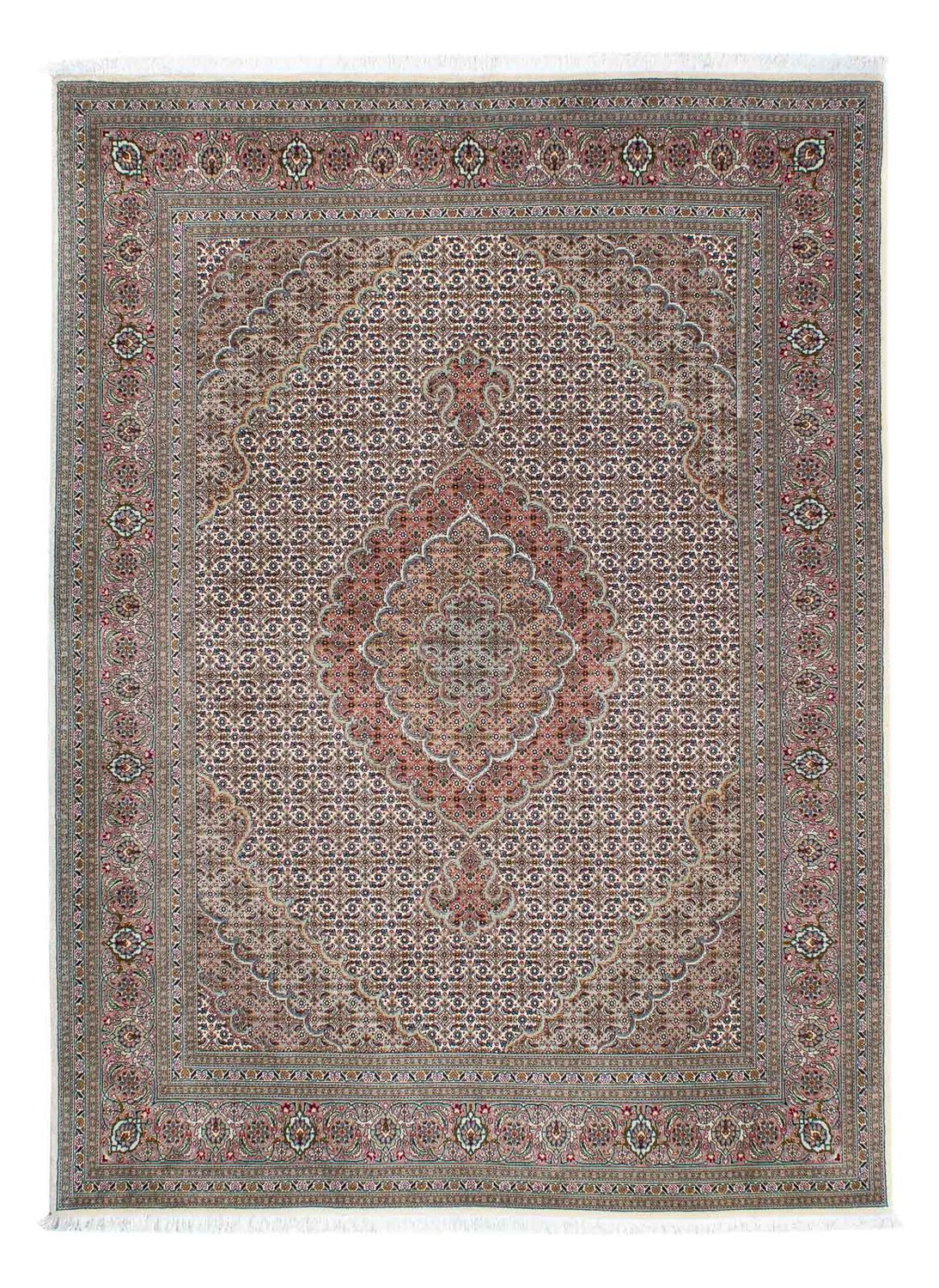 Perzisch tapijt - Tabriz - 220 x 153 cm - beige