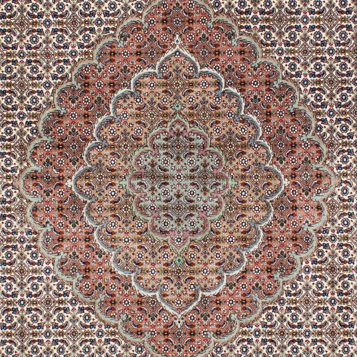 Perzisch tapijt - Tabriz - 220 x 153 cm - beige