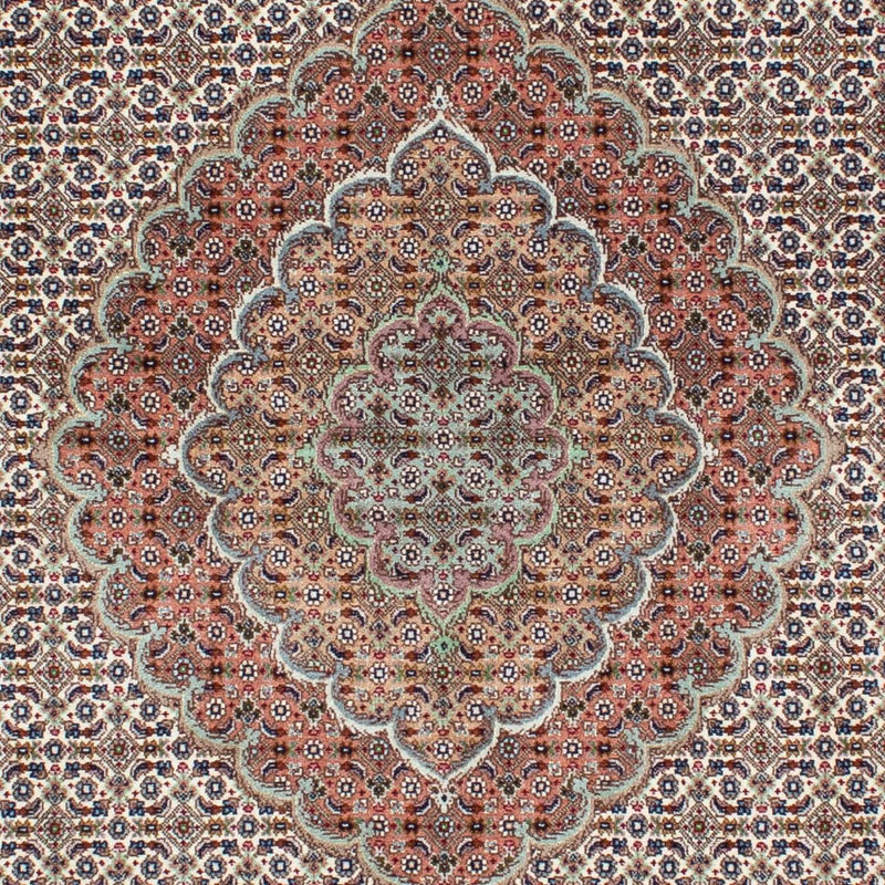 Perzisch tapijt - Tabriz - 220 x 153 cm - beige