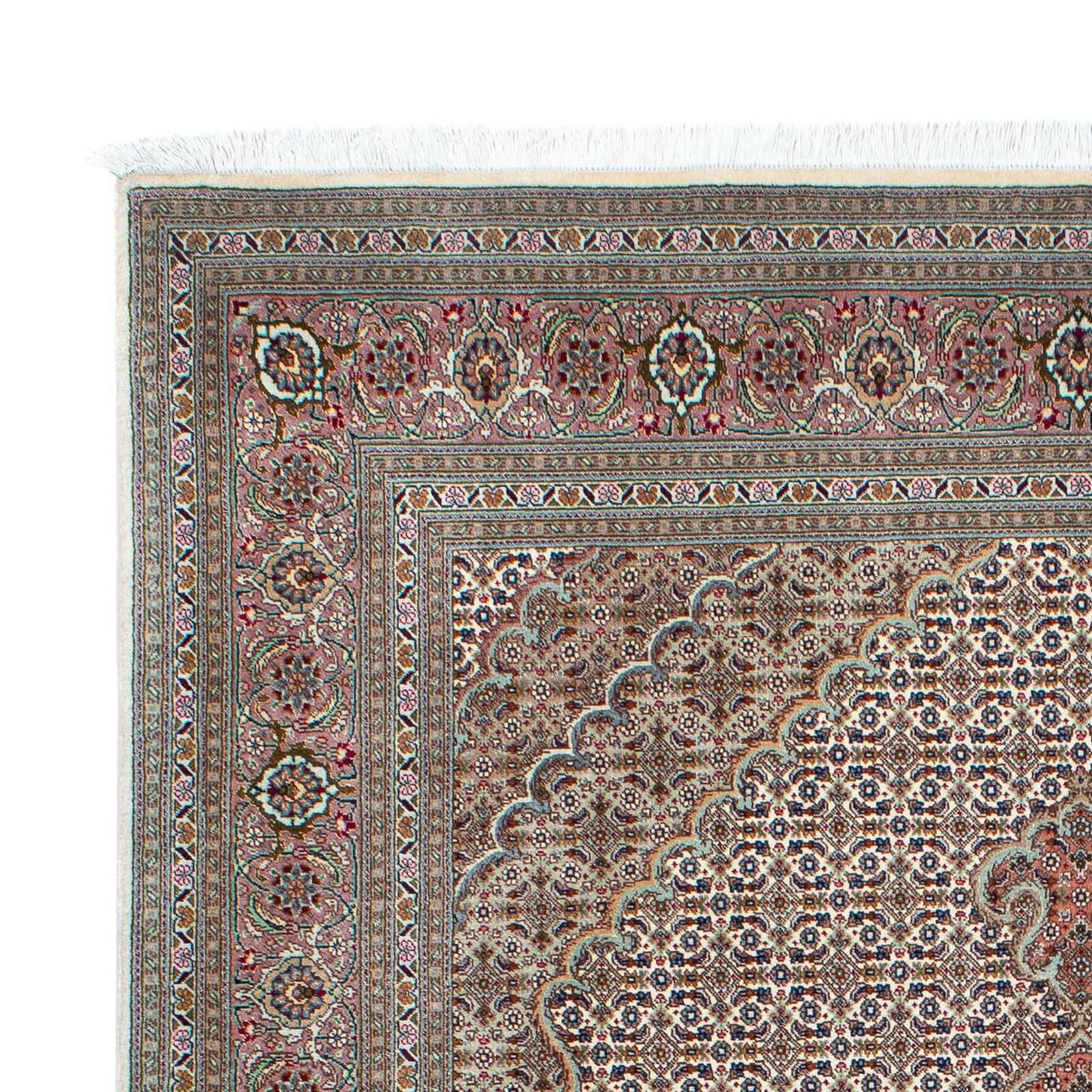 Perzisch tapijt - Tabriz - 220 x 153 cm - beige