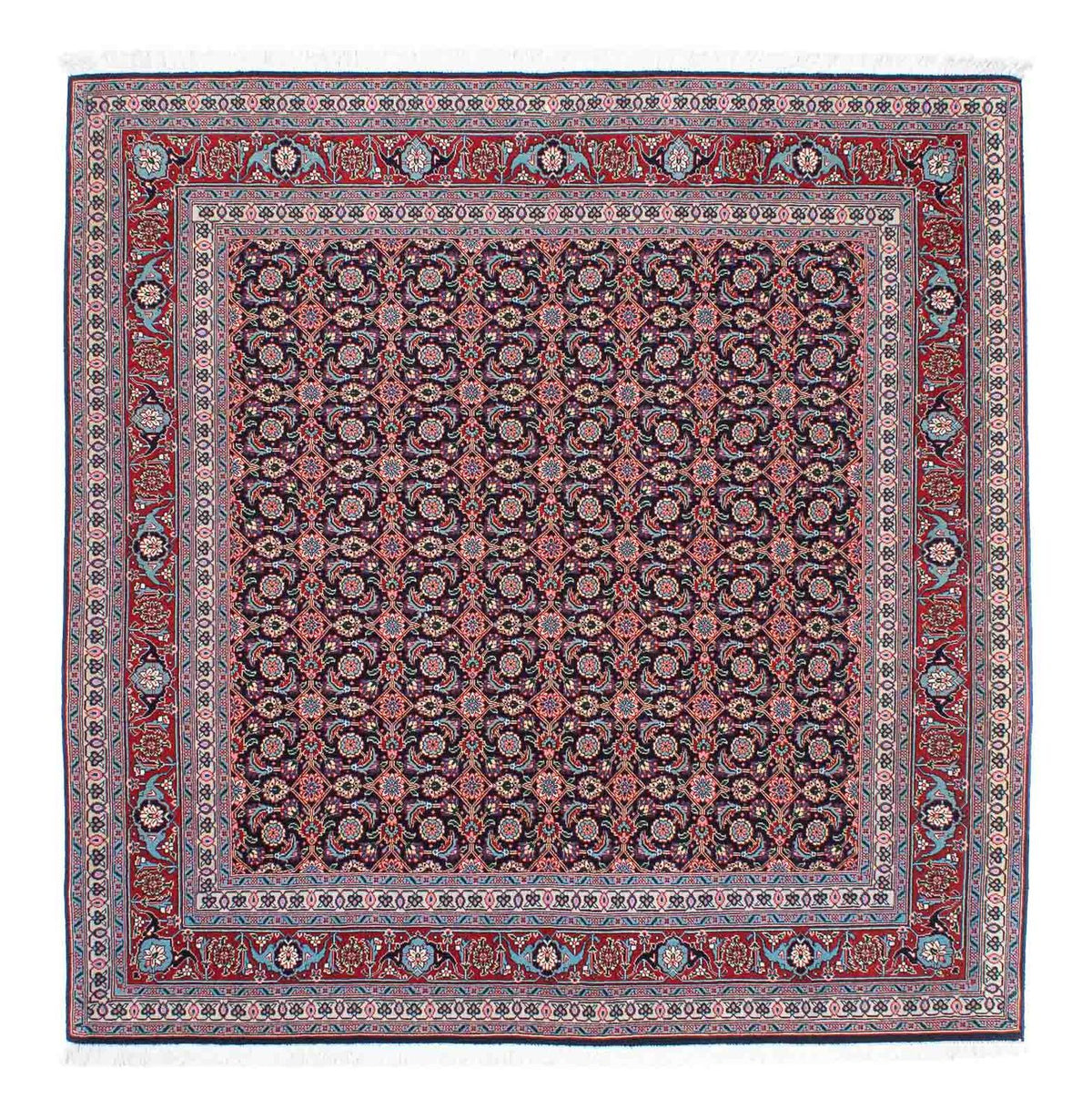 Perzisch tapijt - Tabriz vierkant  - 156 x 155 cm - veelkleurig