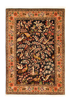 Perzisch tapijt - Tabriz - Royal - 148 x 100 cm - donkerblauw