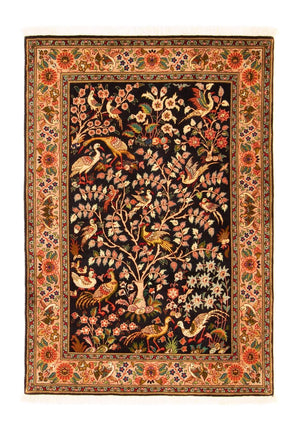 Perzisch tapijt - Tabriz - Royal - 148 x 100 cm - donkerblauw