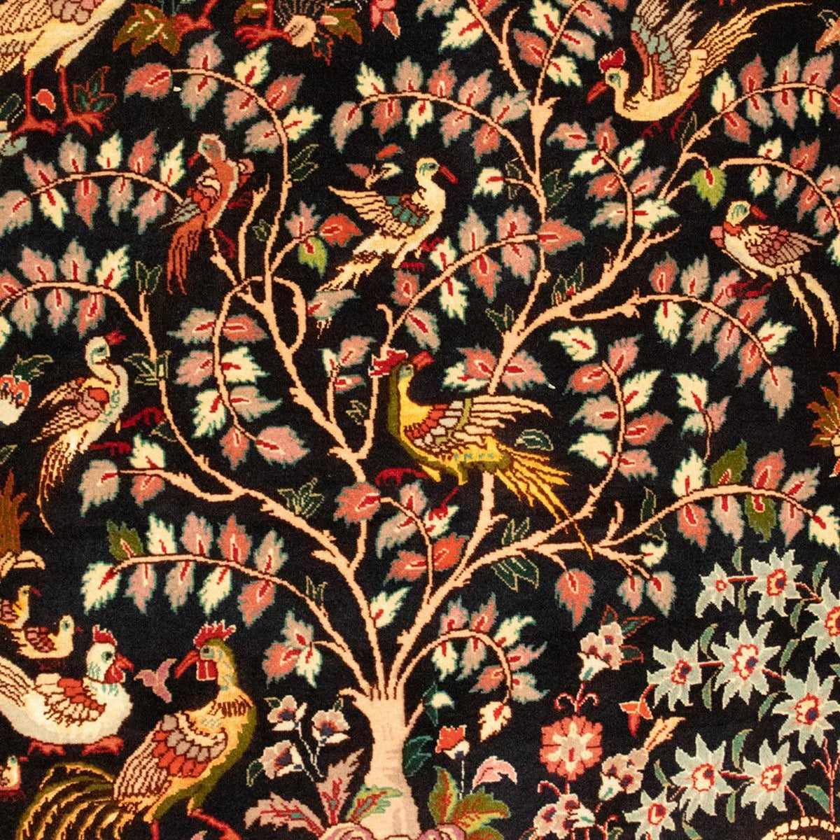 Perzisch tapijt - Tabriz - Royal - 148 x 100 cm - donkerblauw