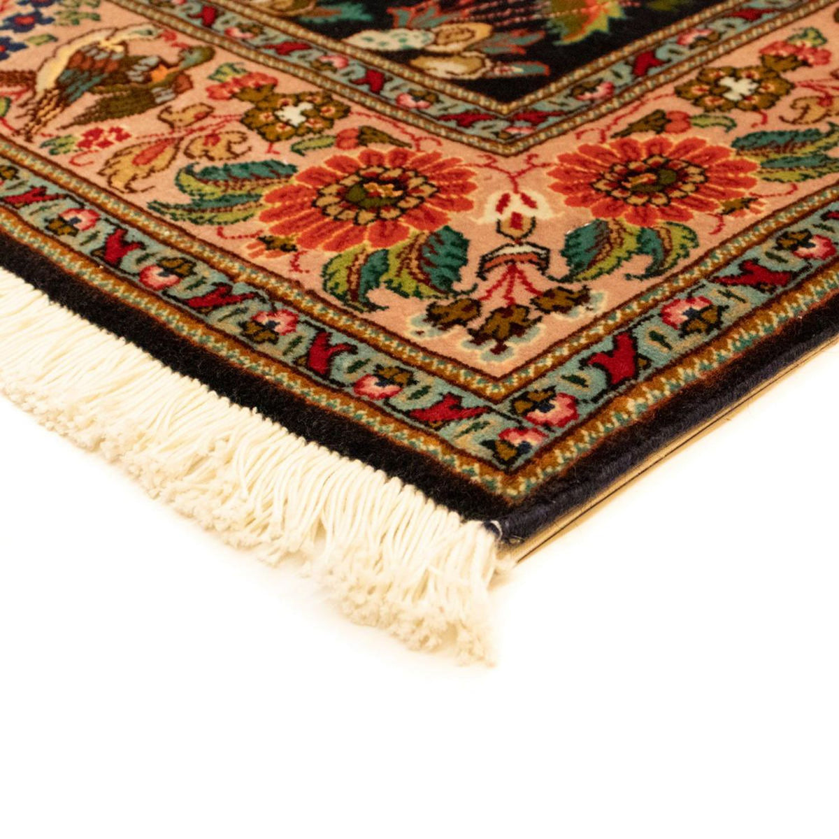 Perzisch tapijt - Tabriz - Royal - 148 x 100 cm - donkerblauw
