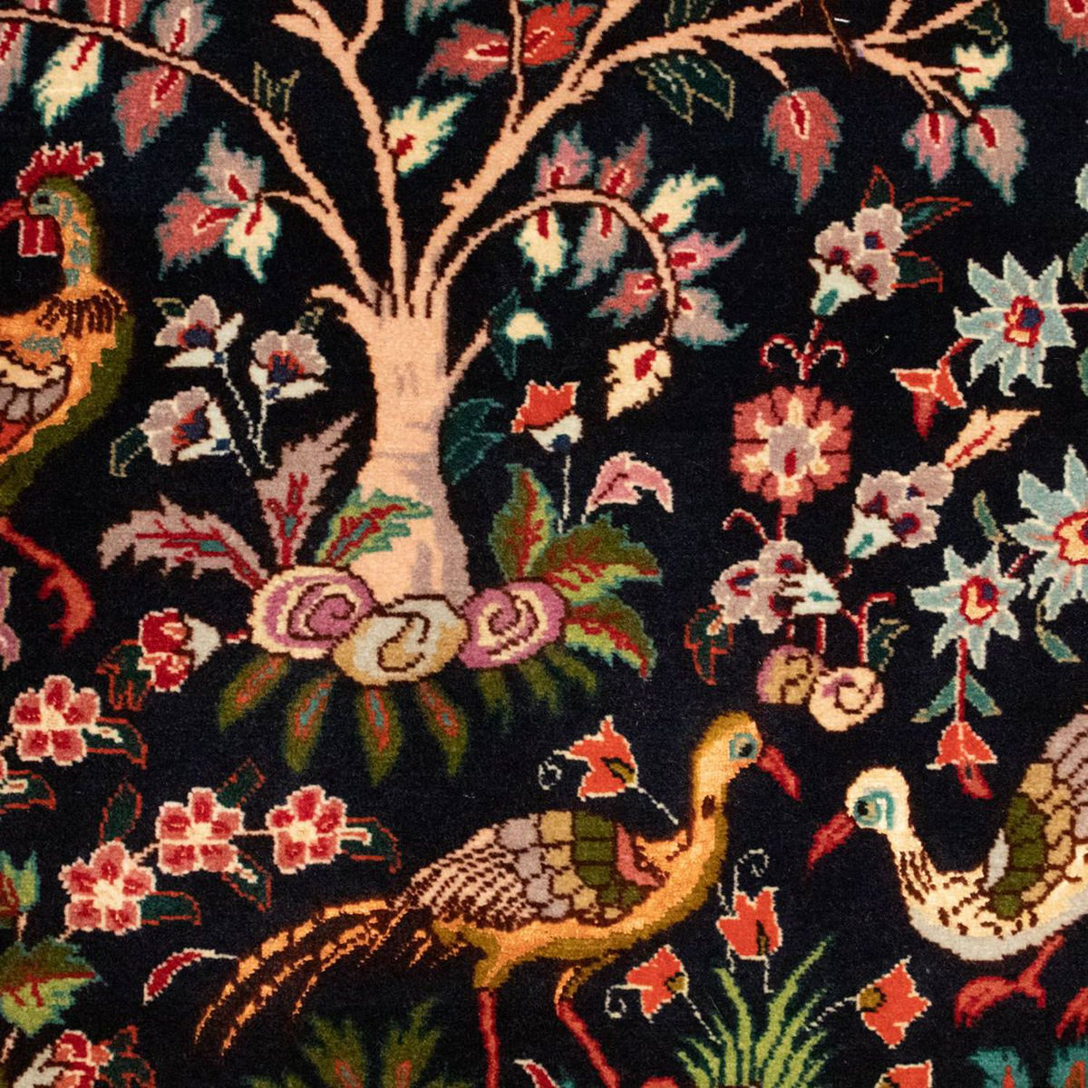 Perzisch tapijt - Tabriz - Royal - 148 x 100 cm - donkerblauw