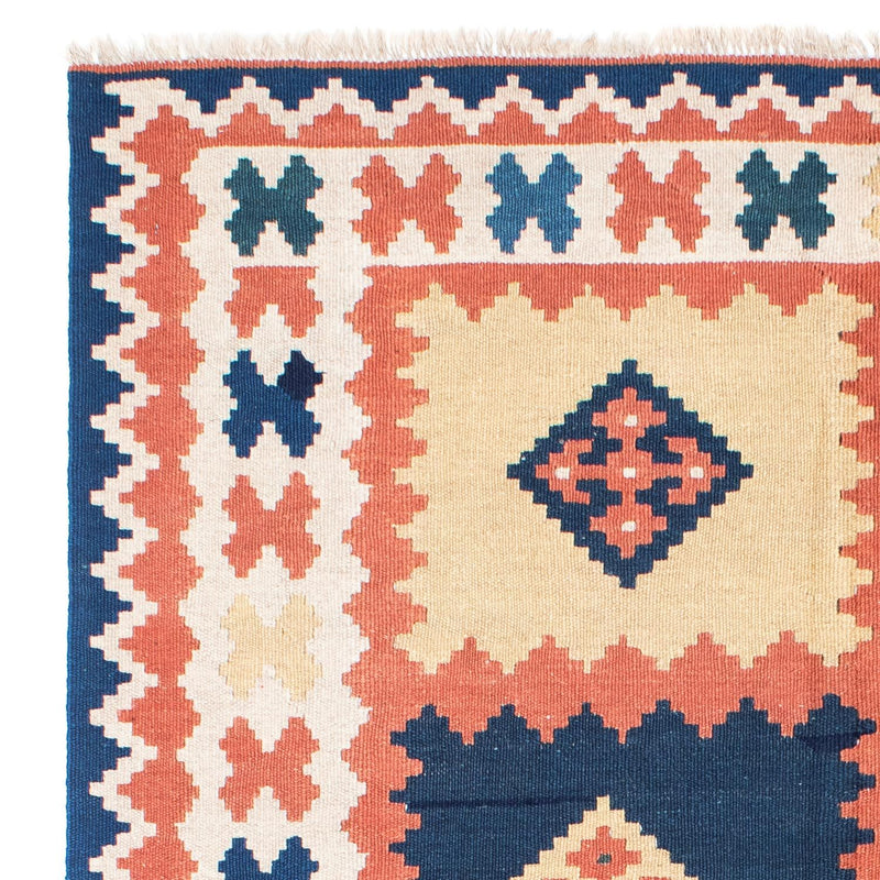 Kelim tapijt - Oosters - 212 x 155 cm - blauw