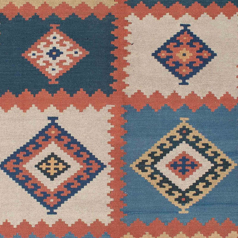 Kelim tapijt - Oosters - 216 x 161 cm - veelkleurig