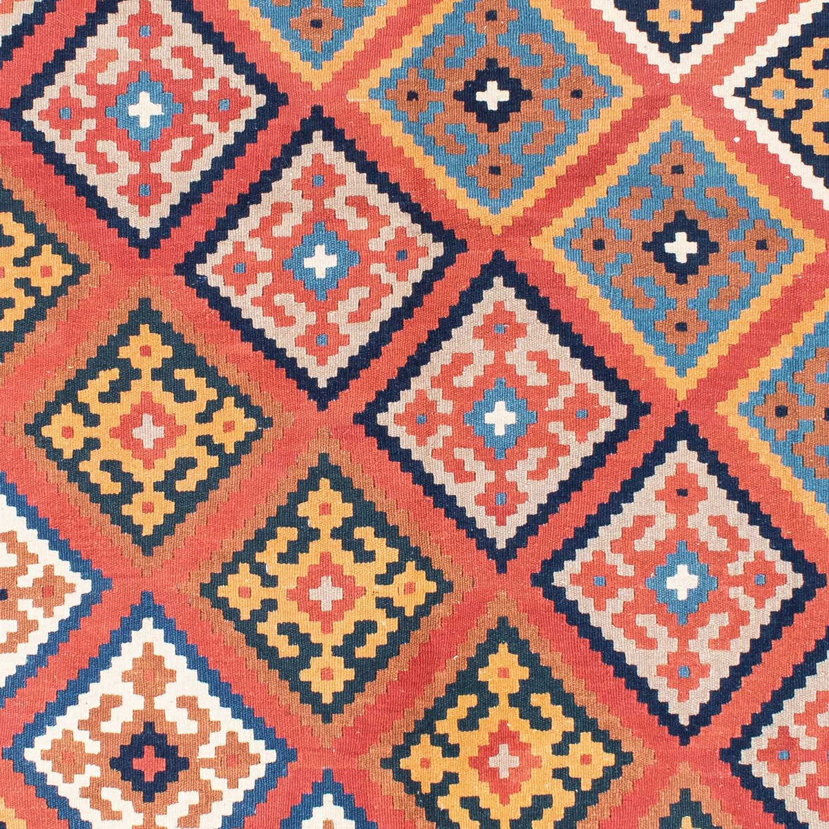 Kelim tapijt - Oosters - 206 x 156 cm - roest