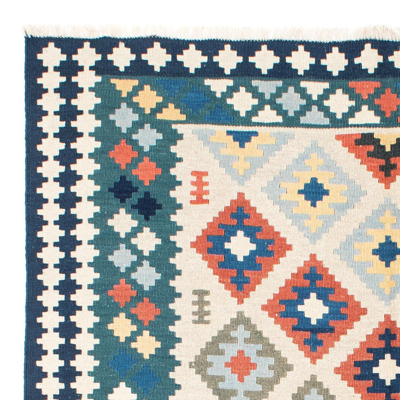 Kelim tapijt - Oosters - 196 x 155 cm - beige