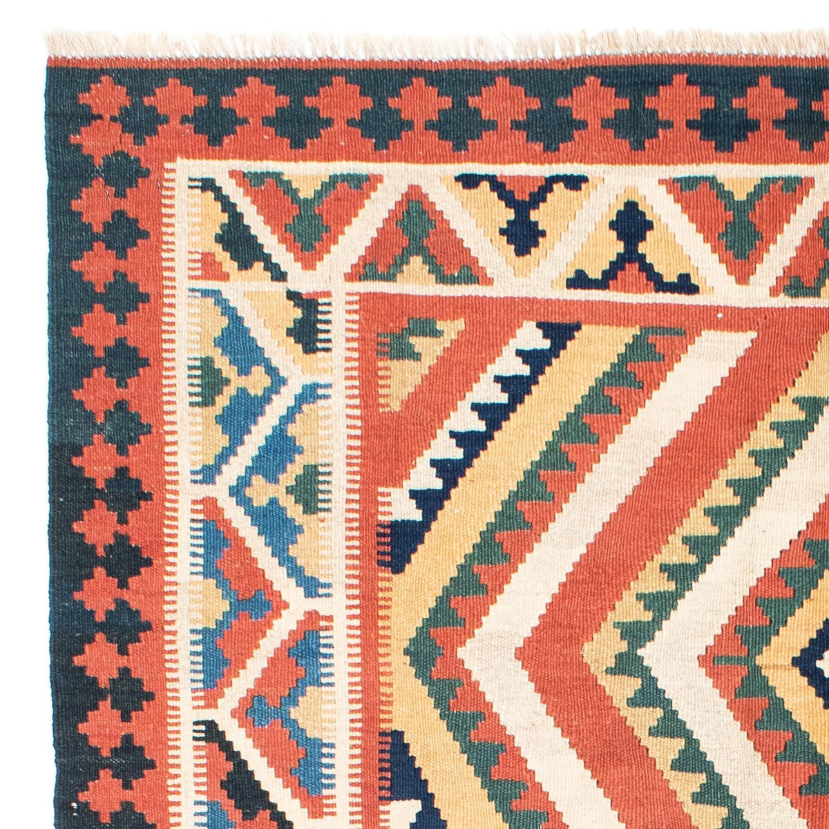 Kelim tapijt - Oosters - 212 x 146 cm - roest