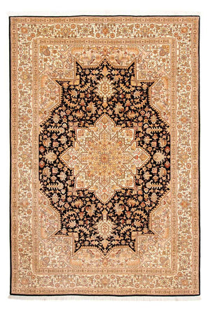 Perzisch tapijt - Tabriz - Royal - 303 x 200 cm - bruin