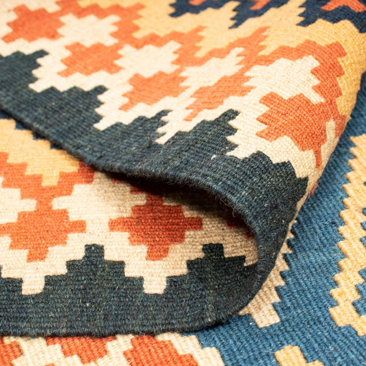 Kelim tapijt - Oosters - 242 x 208 cm - veelkleurig