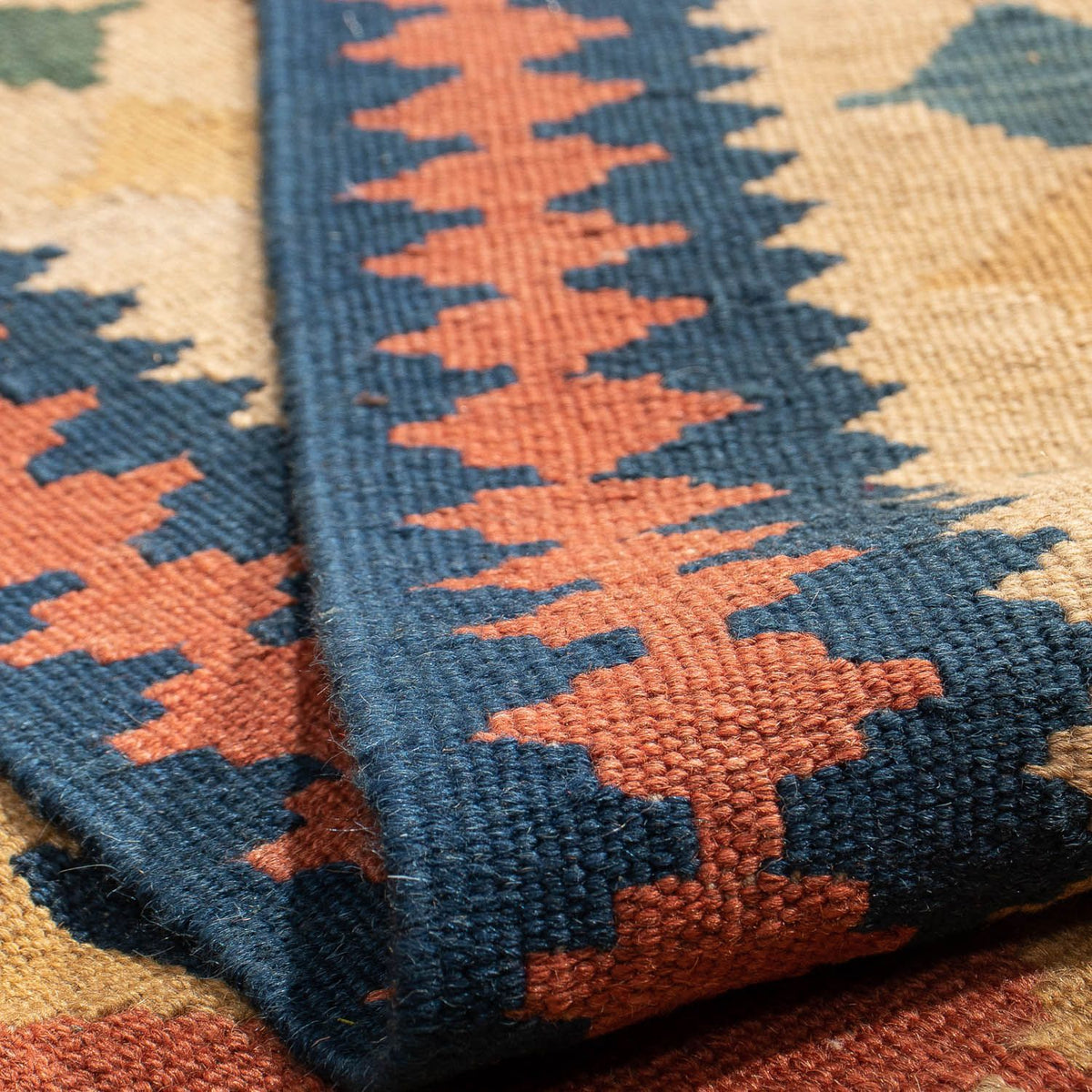 Kelim tapijt - Oosters - 210 x 155 cm - bruin