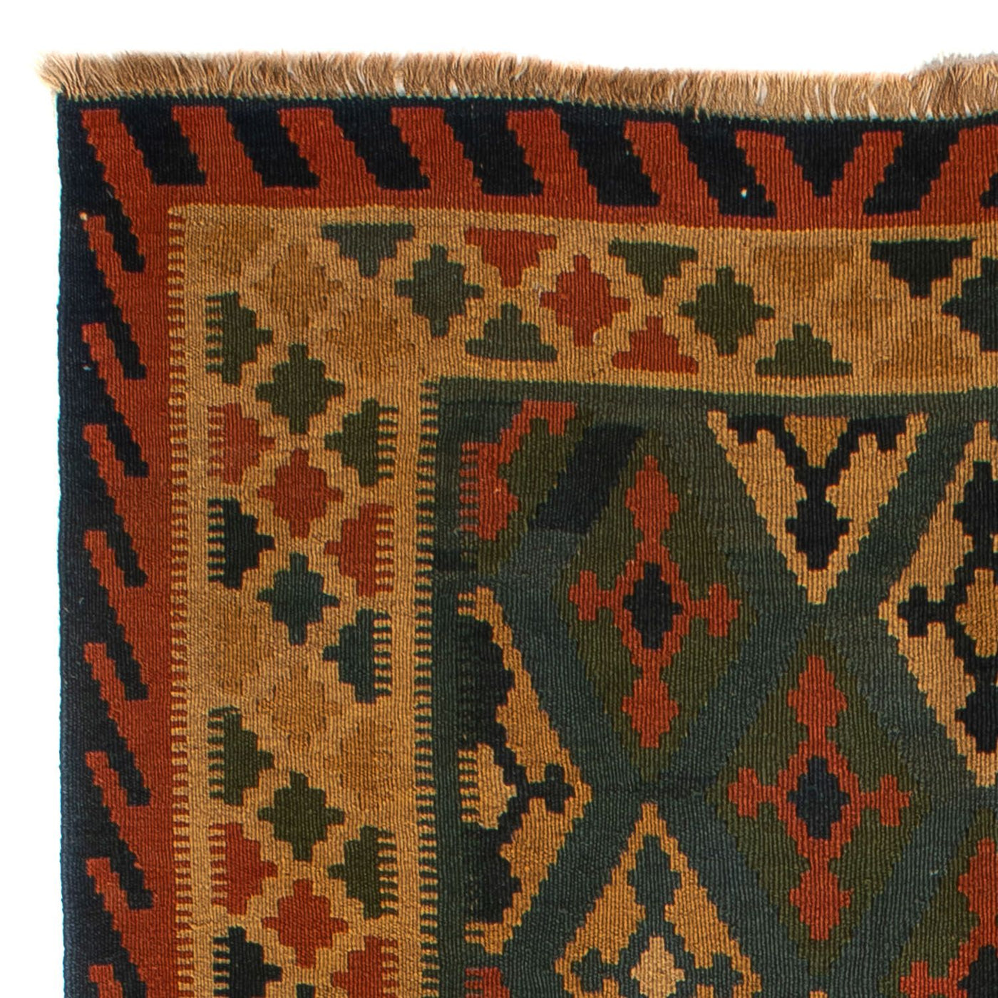 Kilim Fars Tapijt 203x155cm