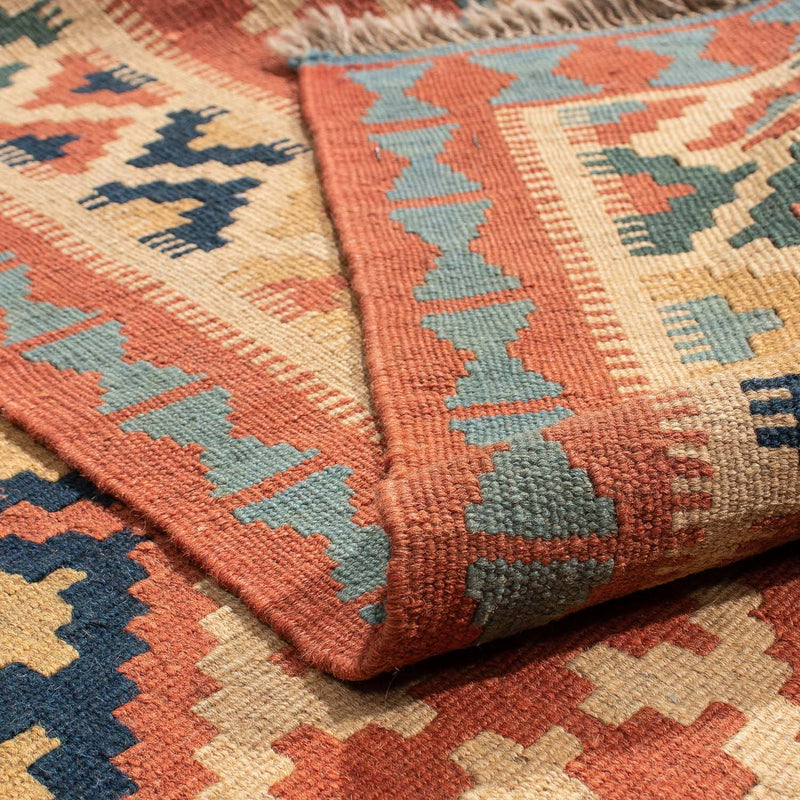 Kelim tapijt - Oosters - 218 x 145 cm - bruin