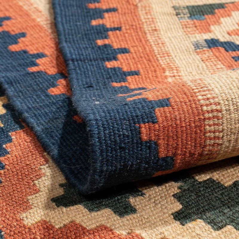 Kelim tapijt - Oosters - 200 x 157 cm - bruin