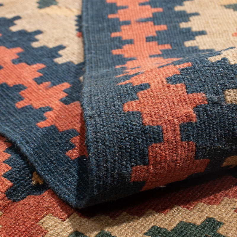 Kelim tapijt - Oosters - 195 x 124 cm - oranje