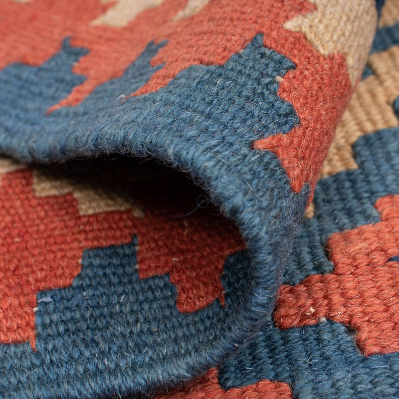 Kelim tapijt - Oosters - 175 x 116 cm - blauw