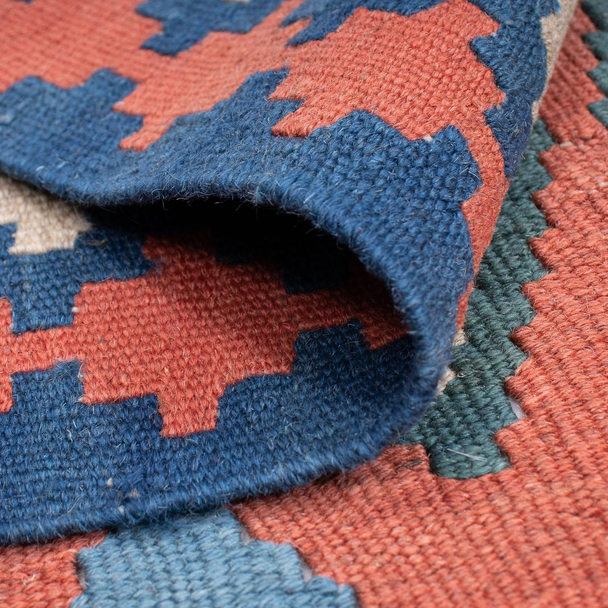 Kelim tapijt - Oosters - 168 x 116 cm - veelkleurig