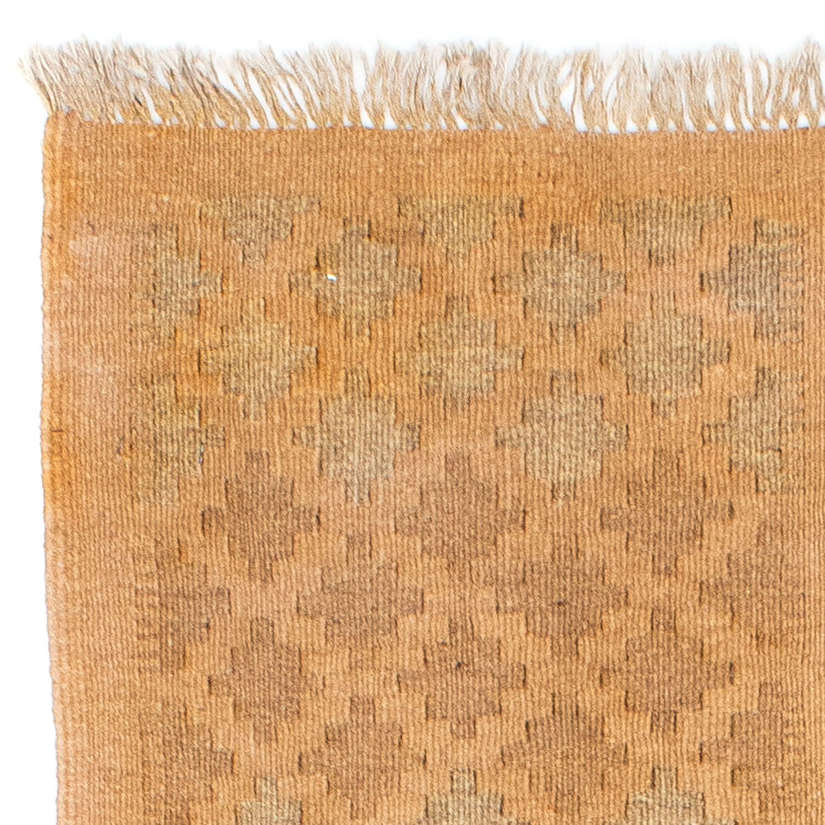 Loper Kelim tapijt - Oosters - 200 x 84 cm - lichtbruin