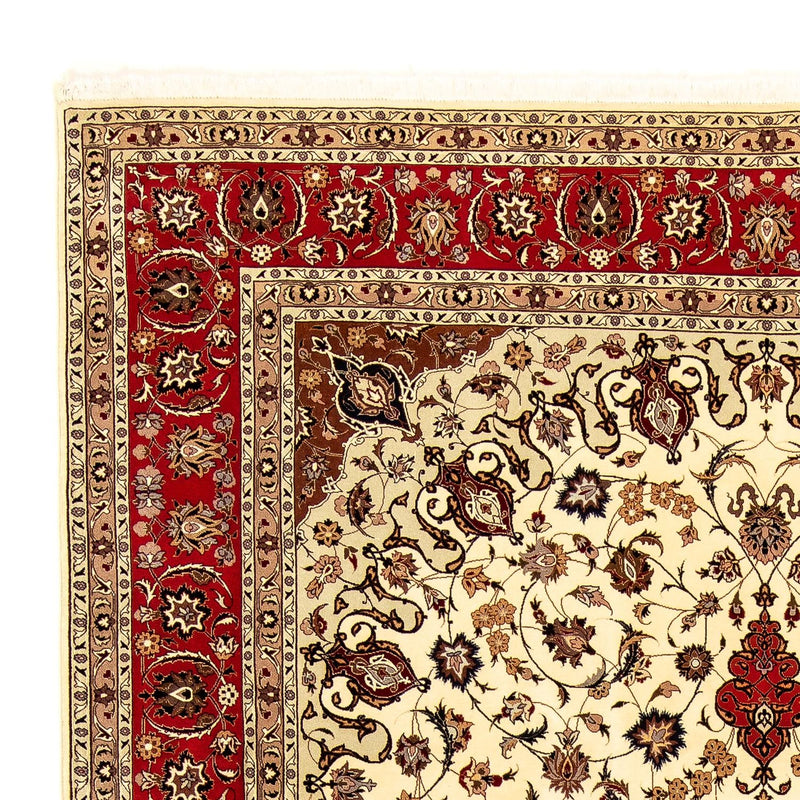 Perzisch tapijt - Tabriz - Royal - 354 x 253 cm - beige