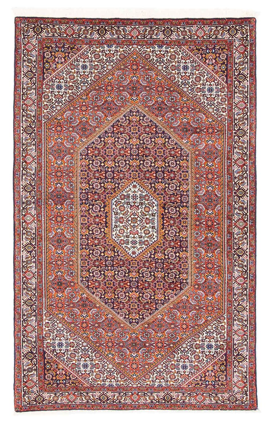 Loper Perzisch tapijt - Bijar - 174 x 107 cm - licht rood