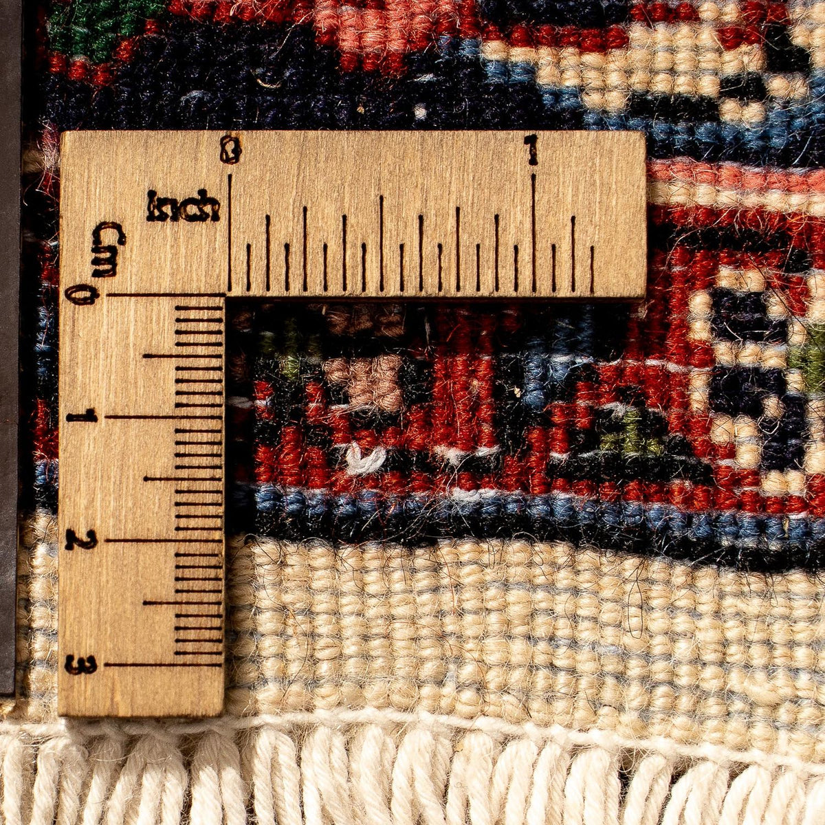 Loper Perzisch tapijt - Bijar - 298 x 74 cm - beige