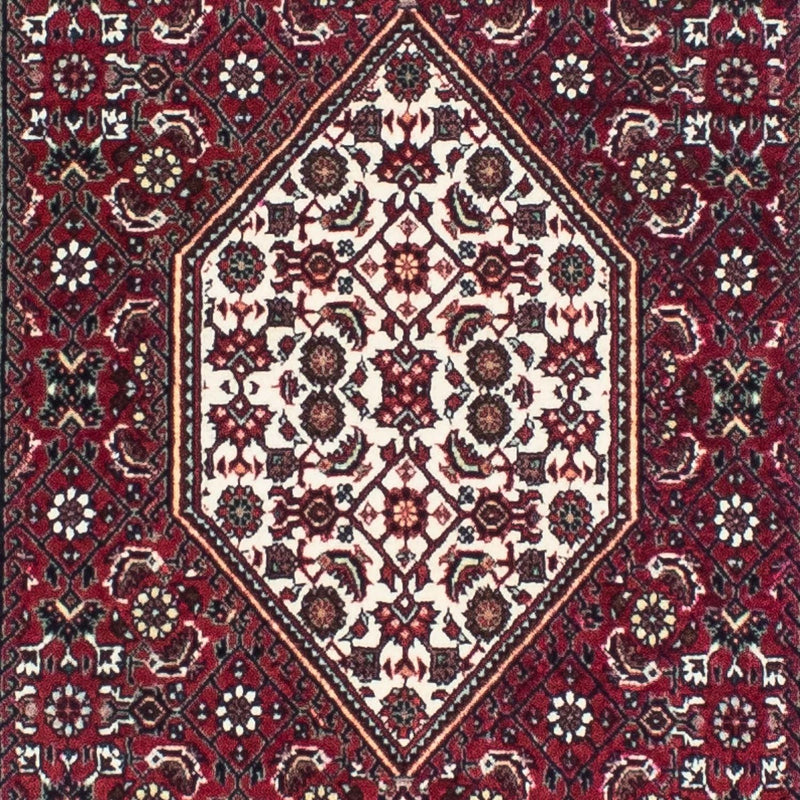 Loper Perzisch tapijt - Bijar - 248 x 73 cm - donkerrood