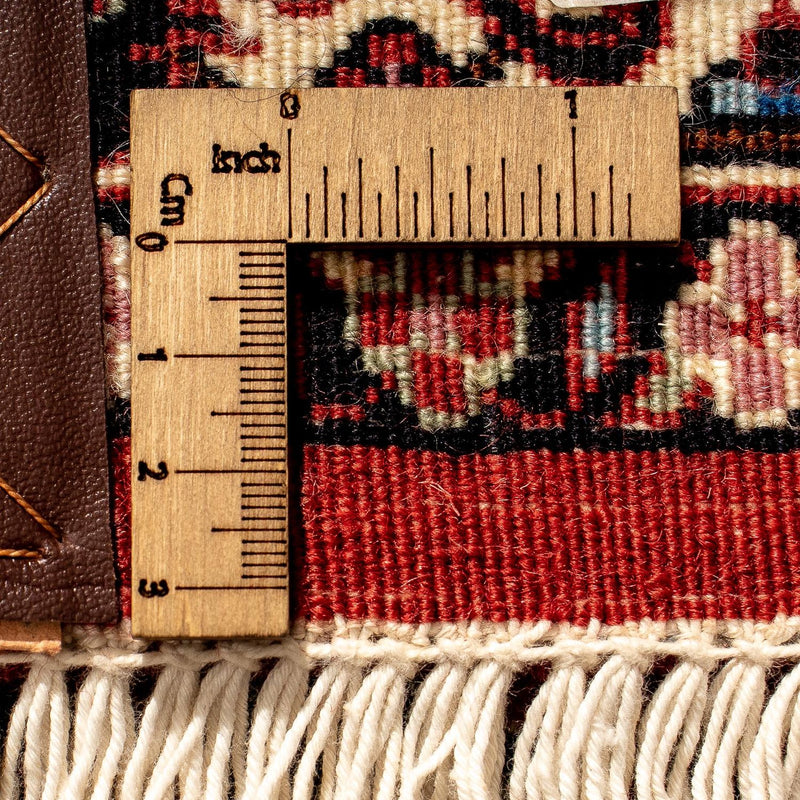 Loper Perzisch tapijt - Bijar - 307 x 73 cm - veelkleurig